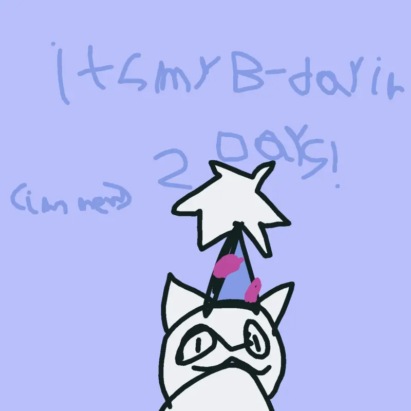 ITS MY B DAY IN FIVE DAYS by @_-KesNcats_Offical-_
