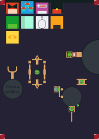 Angry birds space level 1-1