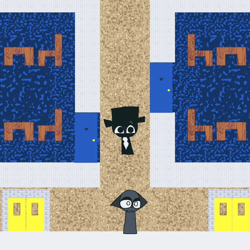 Mr. Black’s basics (Sprunki) by @baileysushi