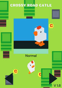 Crossy road in castle MAP