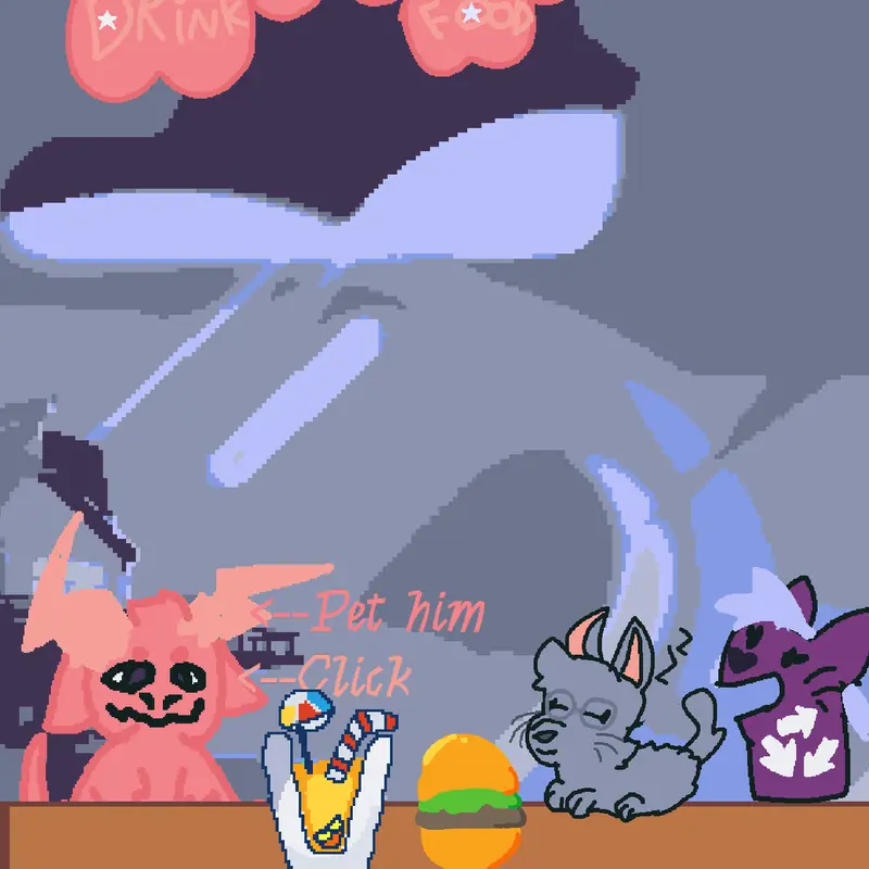 Gemzilla eating simulator by @IsabellaGomes