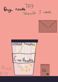 Buy cup noodle [test]