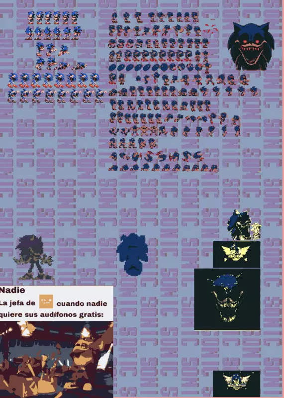 Sonic Sprites by @A_Tails
