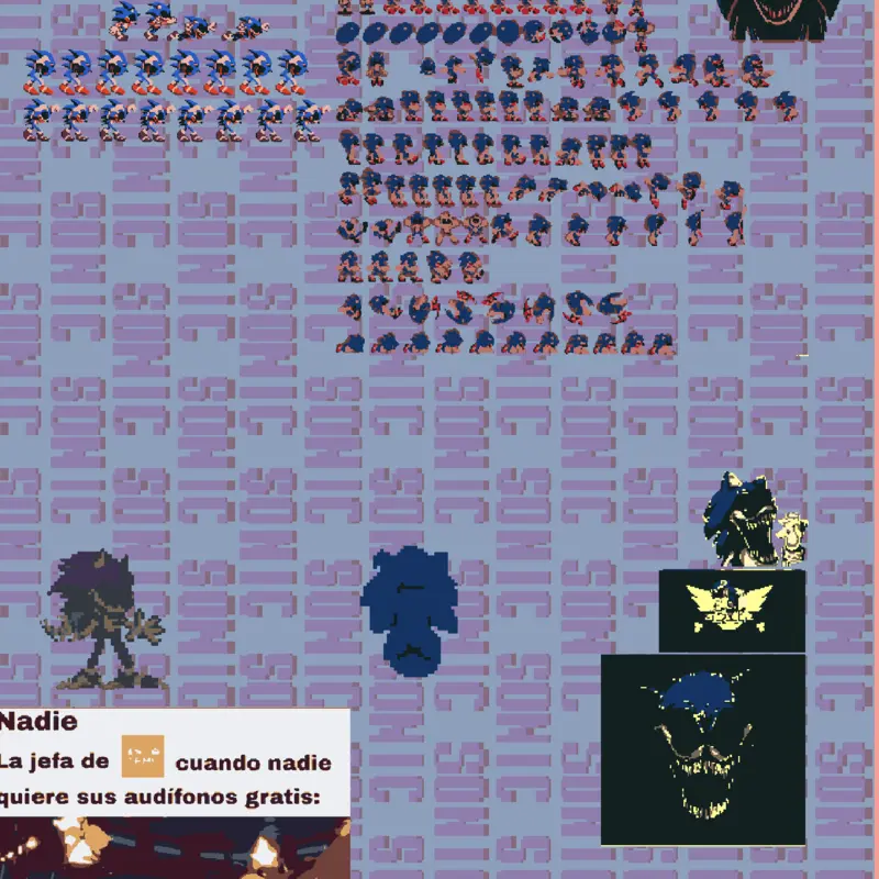 Sonic Sprites by @A_Tails