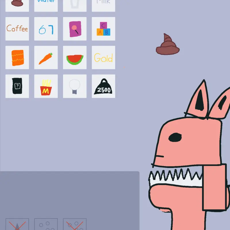Pink Rolcata Eat simulator! by @Pink_Rolcata