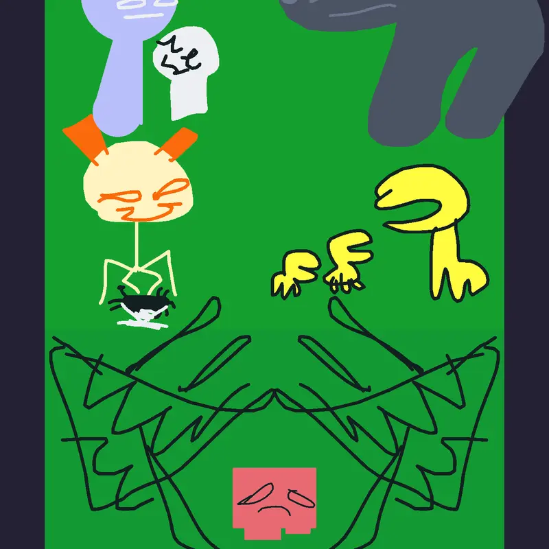 Creatures oc party 🐶🫪⚽️ by @Cybopuniversity29172