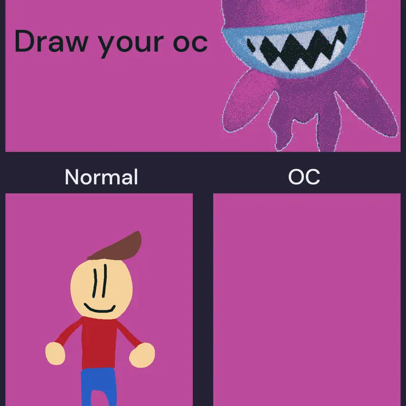 Draw my oc by @20thCenturyAaronOnCastle