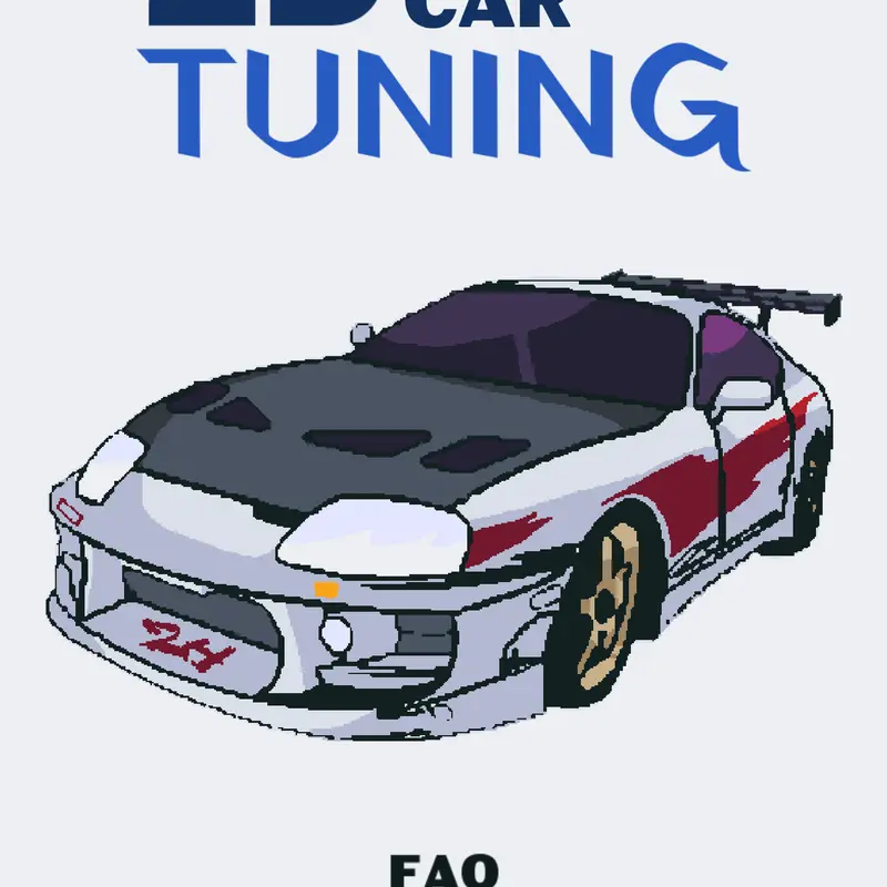 2D Car Tuning by @BARREL24