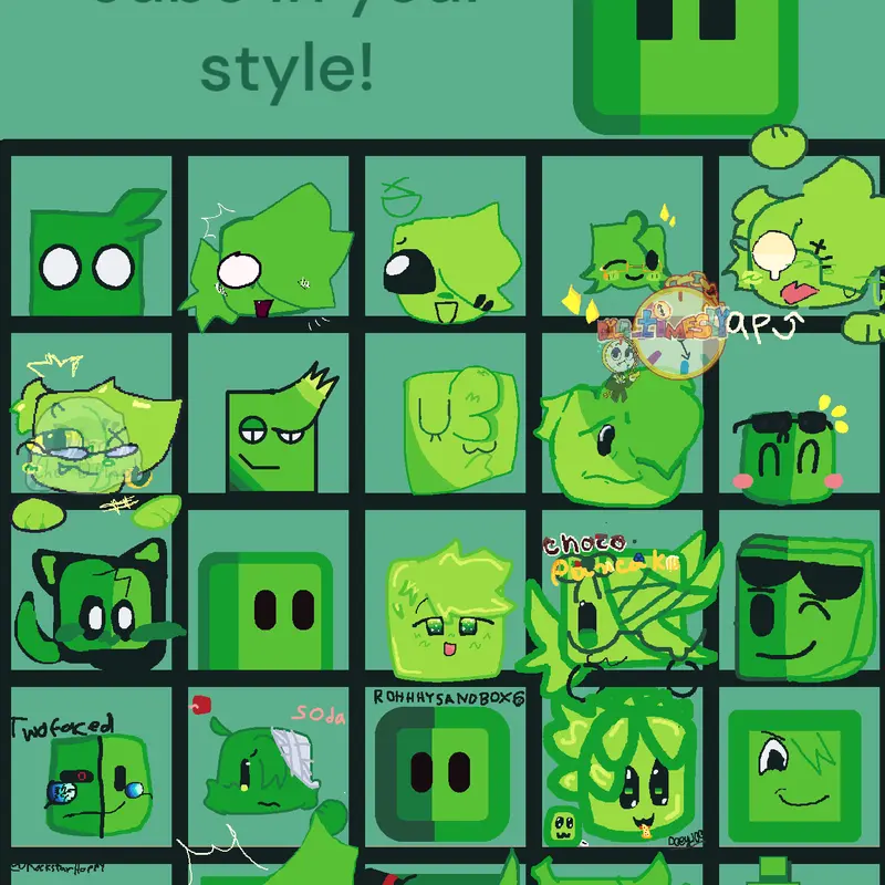 Draw your green (Idk) by @joggler