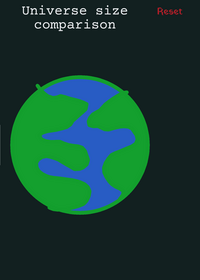 Universe size comparison