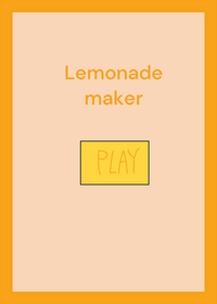 Lemonade maker