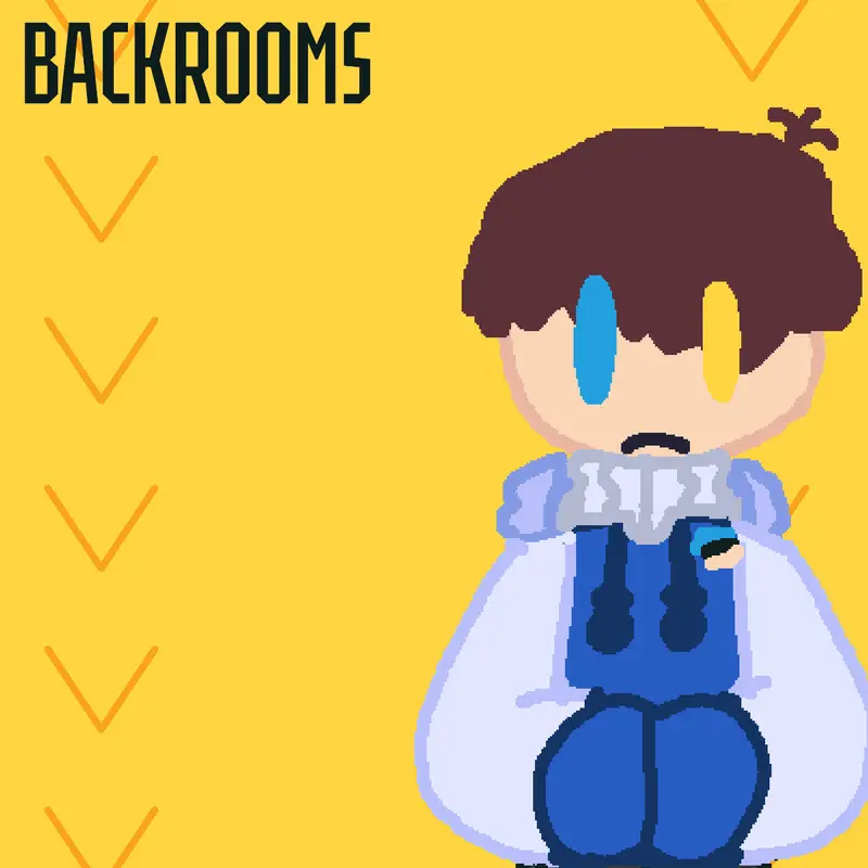 Guided through he backrooms by Me/Ed by @BlueBroMakesAndPlays