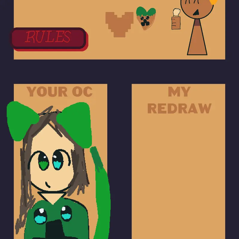 XDDDDDDDDDDD draw My oc XDDDDDDDDDDD by @SoyFanDeXturbo