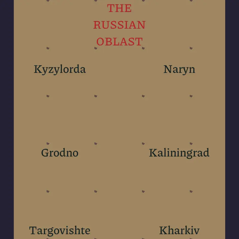 Russian oblast by @cranssss