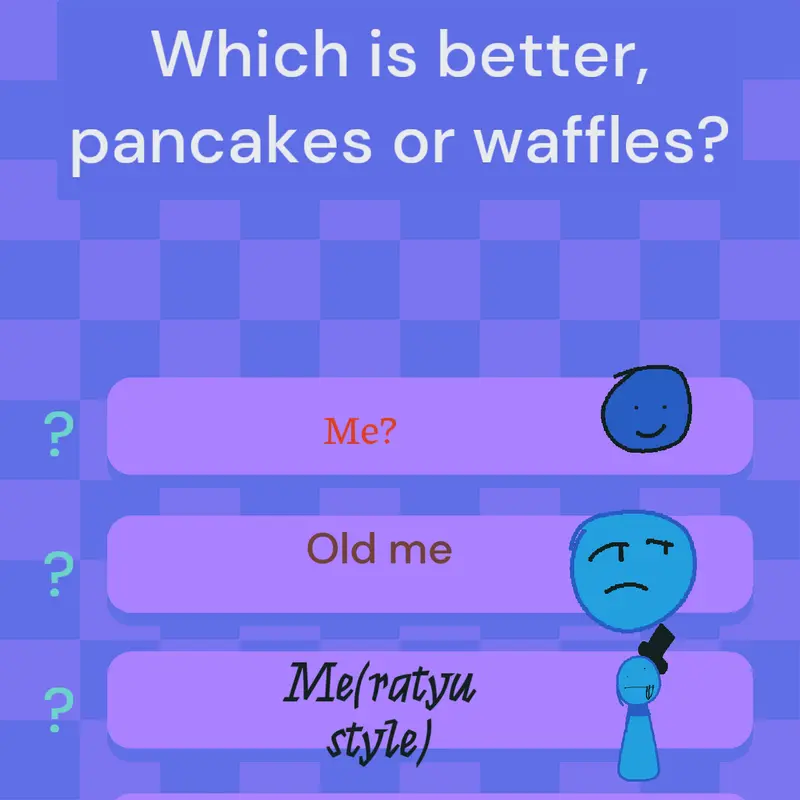 Wich me Is better? by @bluesphere_remastered