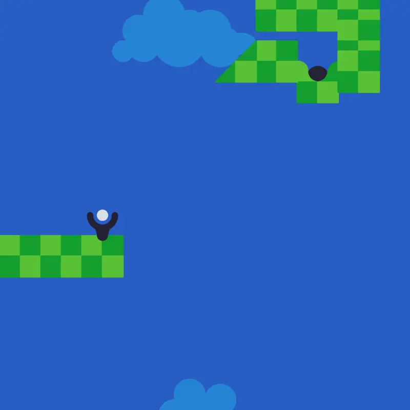 Golf game impossible by @niueball