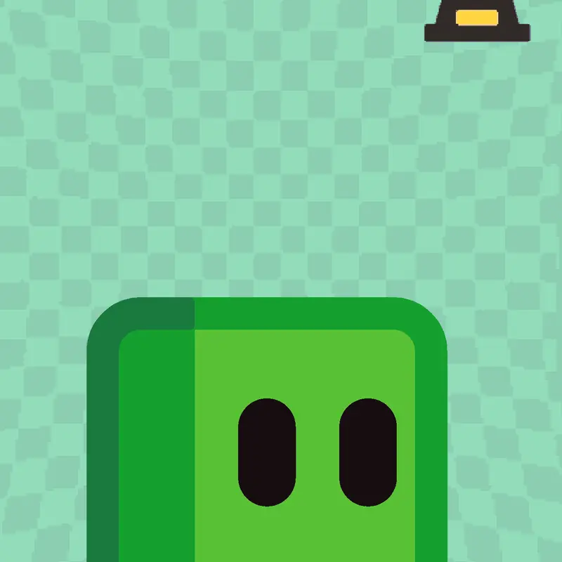 PET GREEN CUBE! by @_hyeri