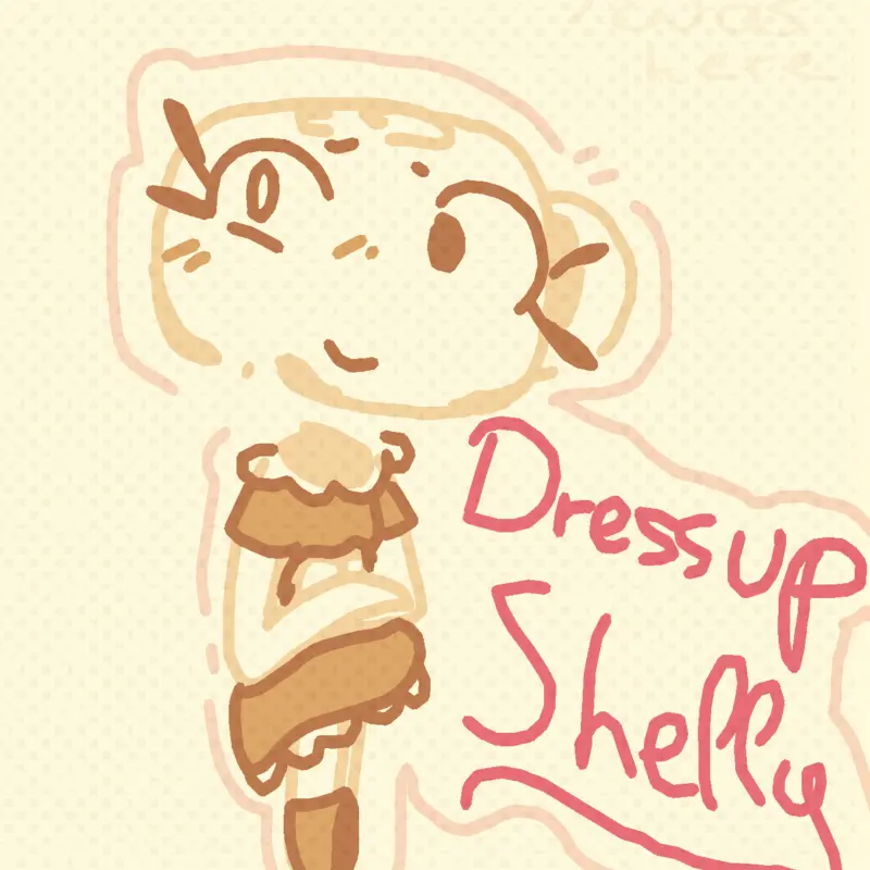 Dandy world dressup shelly! by @Fud_