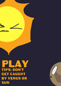 Pac-Man but solarballs