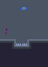 A platformer level