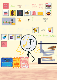 New oc stickgirl Lucy tags (feed my oc)