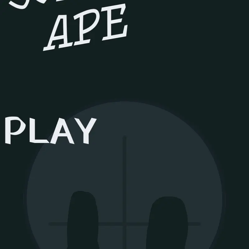 SCARY APE by @olitron