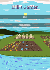 Lilli's Garden v0.1.2 Main menu thanks to...
