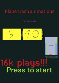Plane crash anims