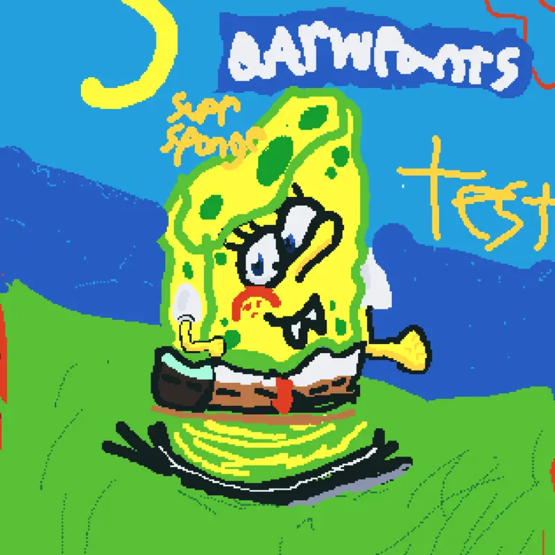 Spongebob super-sponge test by @KurtPhillip