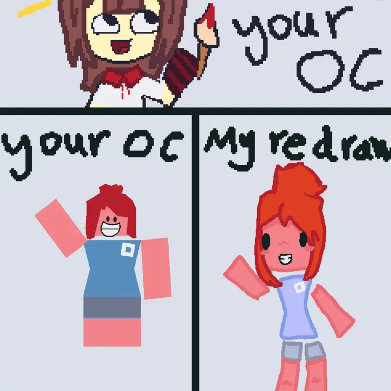 Oc redraw by @young_gold