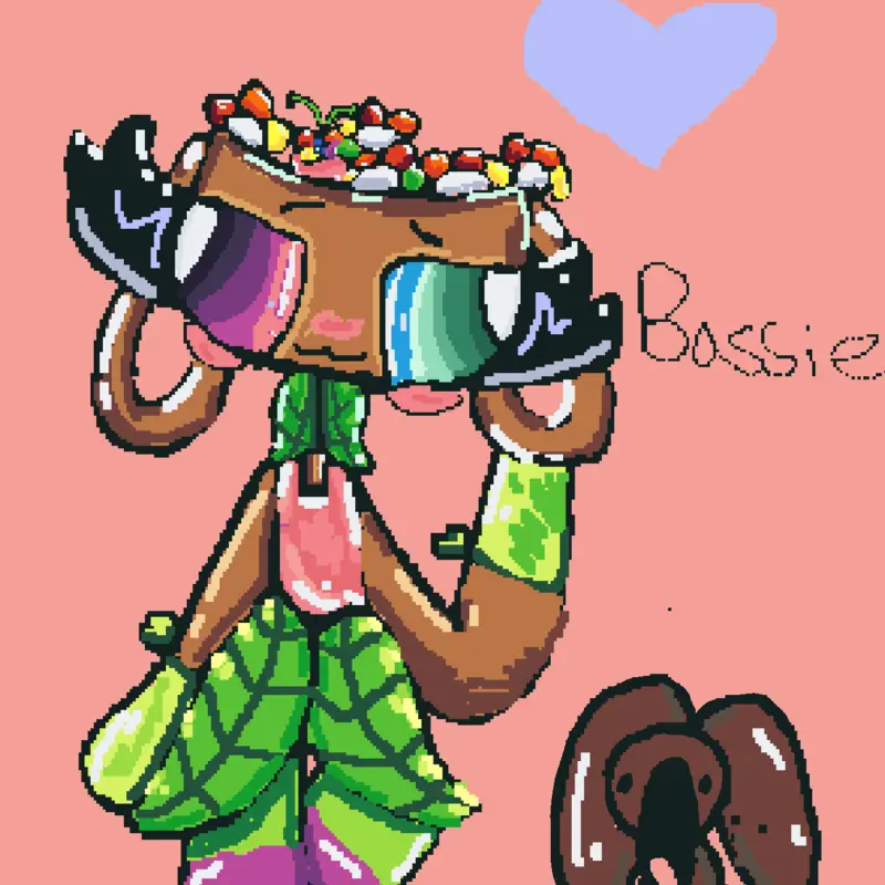 Bassie! This is my favorite :> by @sofacharmander