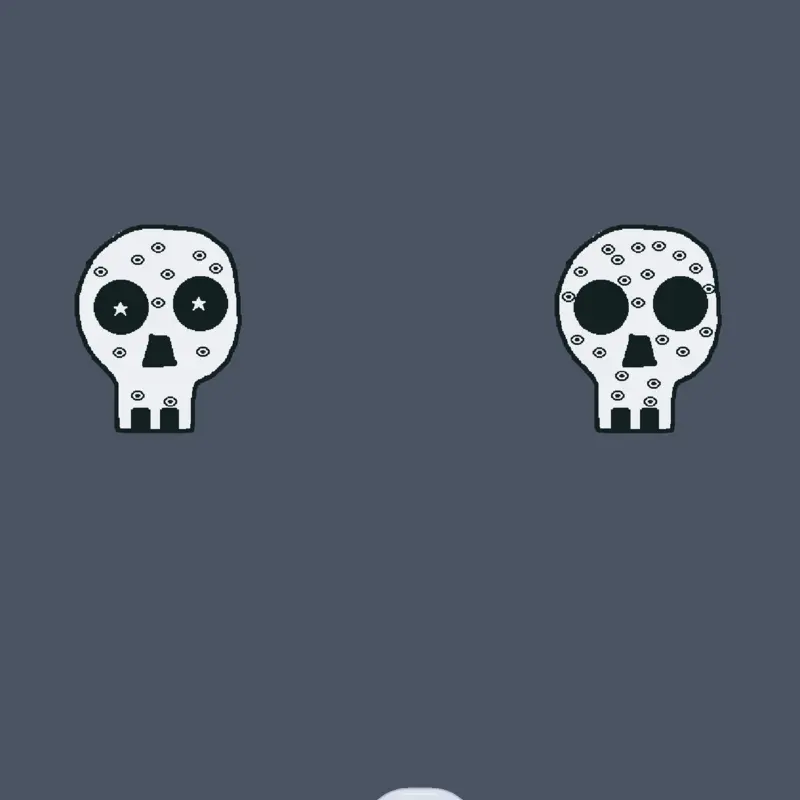 Skull game by @kitsunesoul