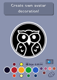 Decor your avatar