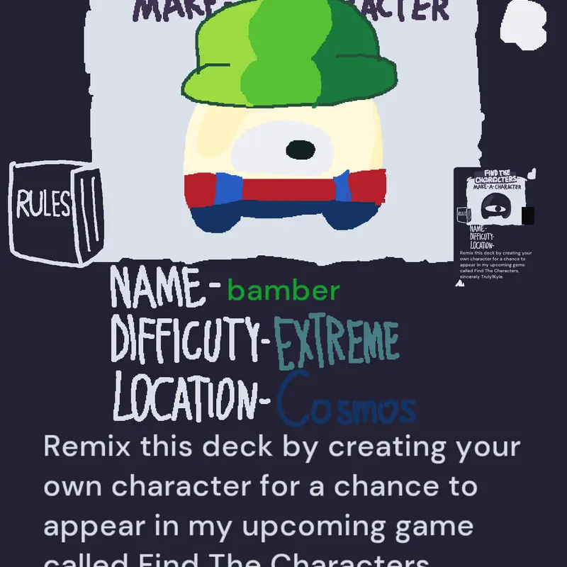 Game by @bamberito_games