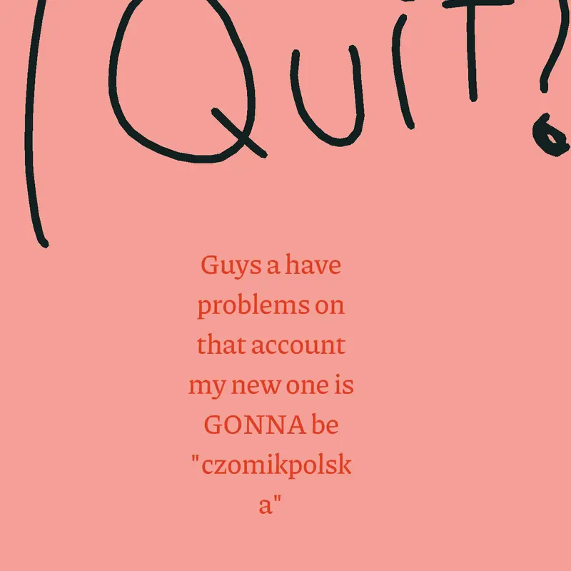 I quit??? by @ganglefromtadc
