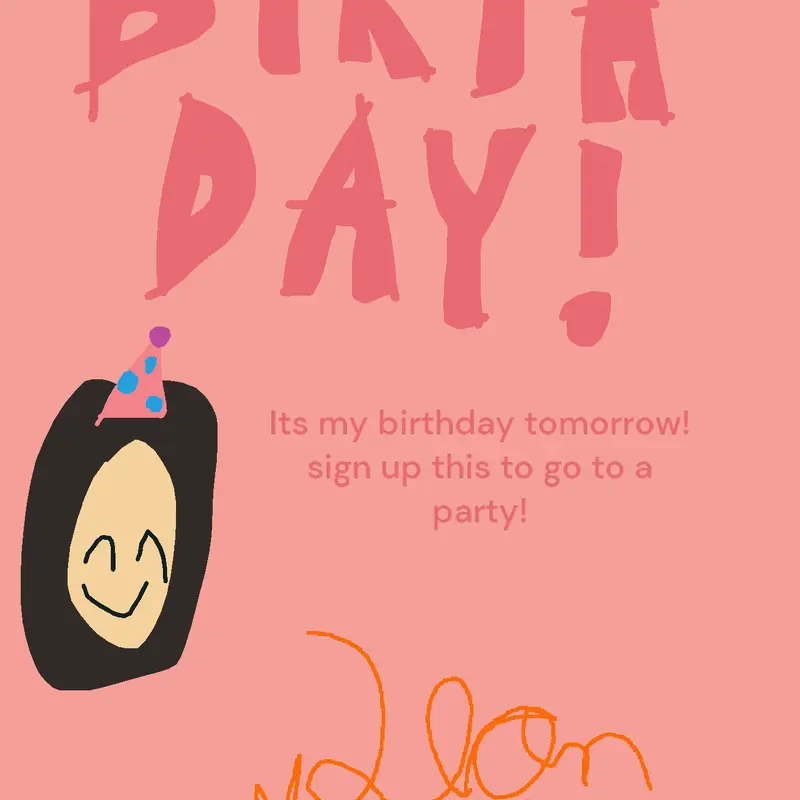 Birthday Tomorrow! by @-_gab_-
