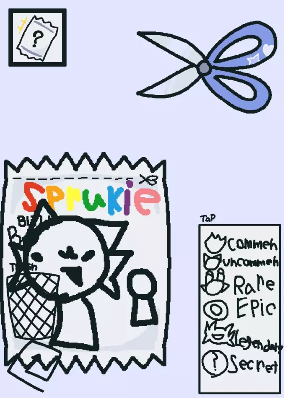 Blind bag spunky, bloody de da is in the by @cocoaisbunny