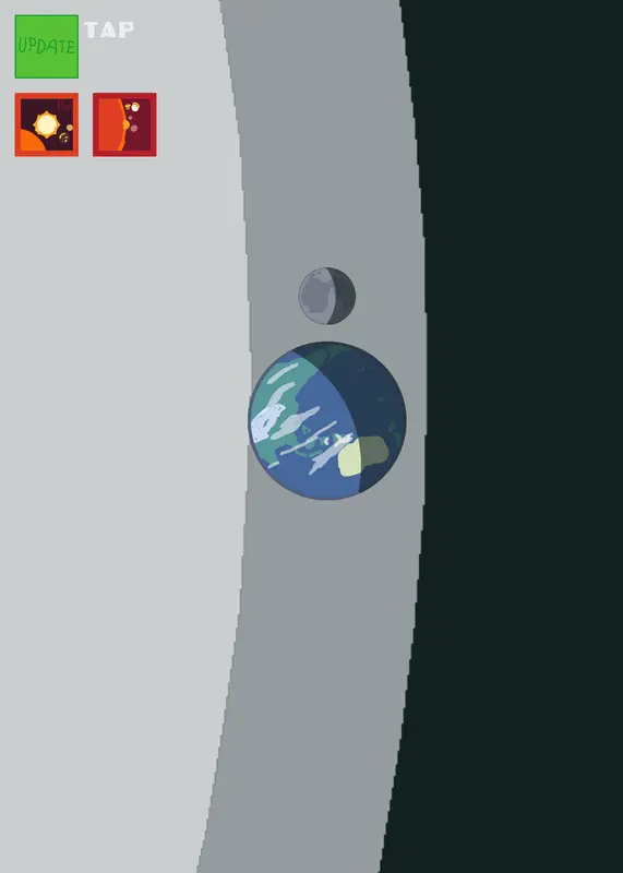Solar system sandbox (realistic) by @natanael_garcia