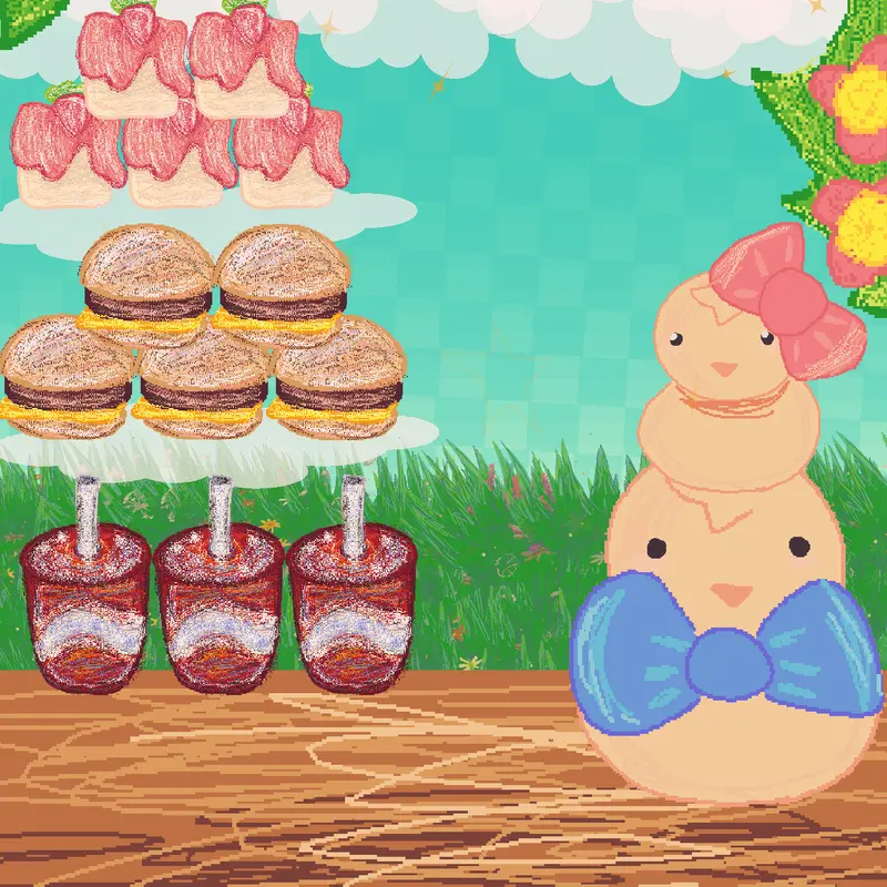 Duck mukbang cutecoreweirdcoredreamcoree by @0R30s0R30