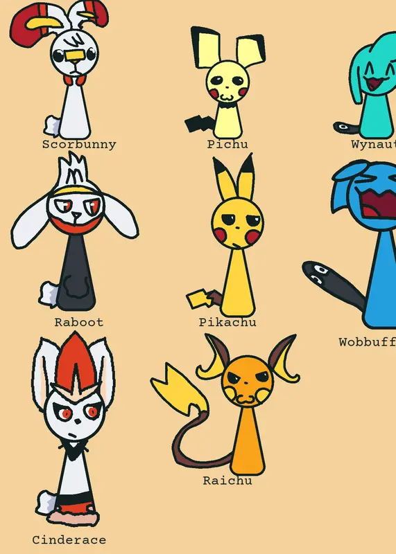 Pokemon by @happy_ghast_official