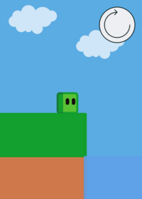 Brown Cube resurrects Green Cube for being...
