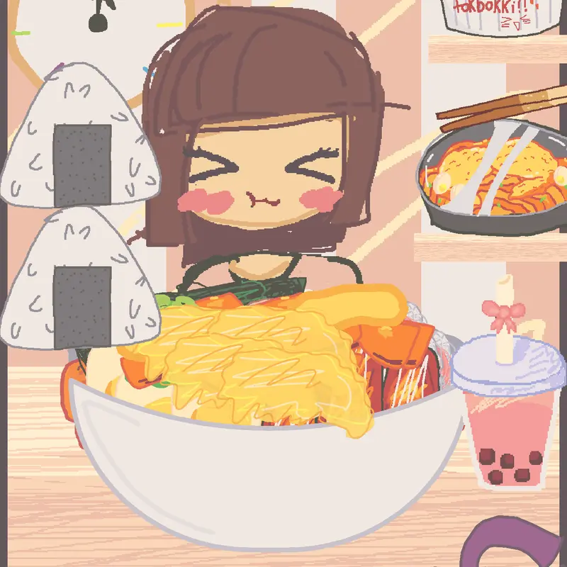 Mukbang by @_-blossom-_