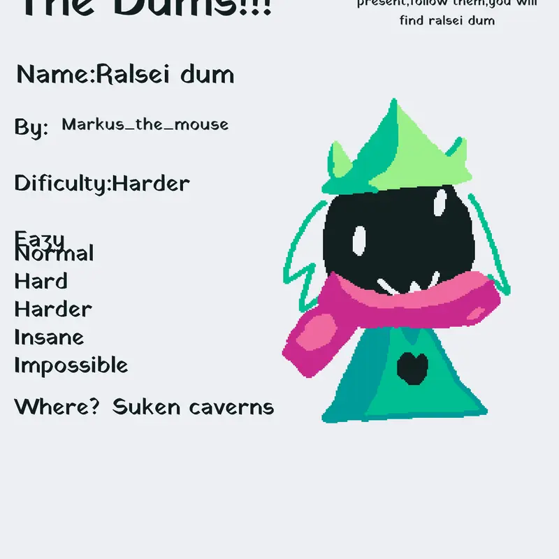 Ralsei by @Markus_The_Mouse