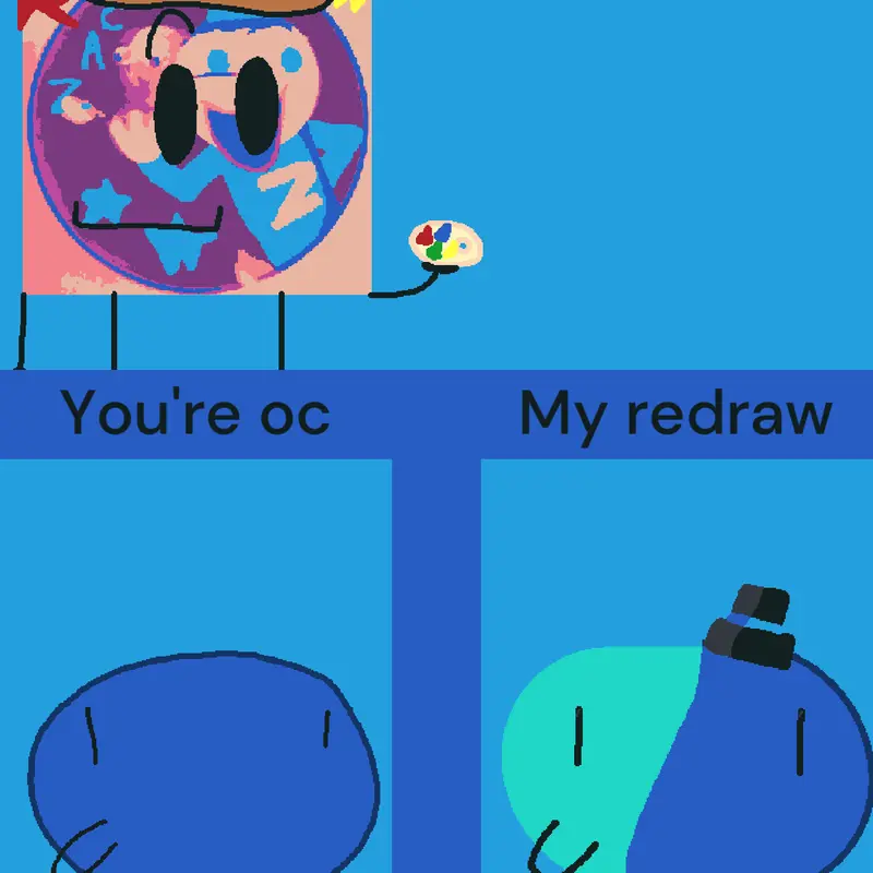 Blue guy by @-ZACHMAKERLOL101Z-