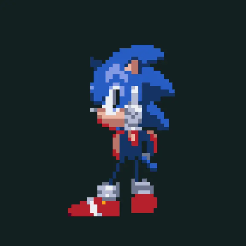 Sonic by @SonicKid_ALT
