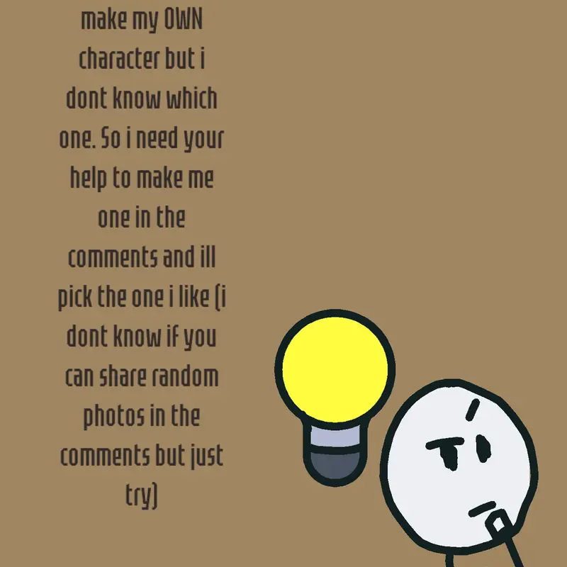 I want to make my own character by @Liamplays-10