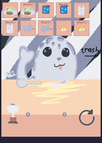 Feed a seal><