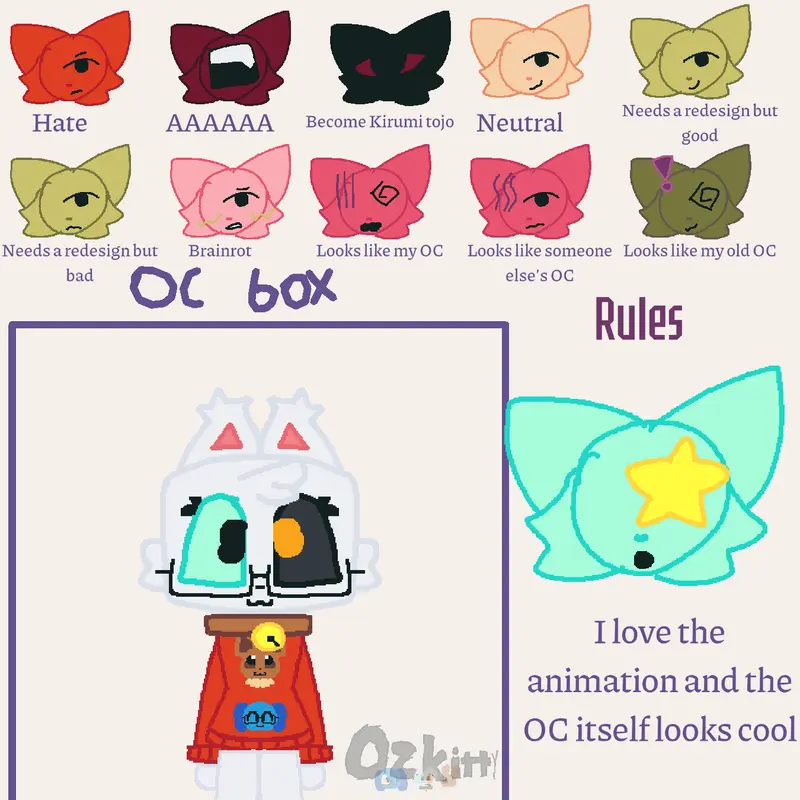 Rating your ocs by @V4mpire_squid_2