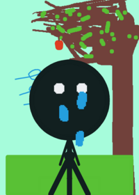 Stickman & apple animation!!!