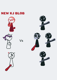 KJ Blob, Marcial Blob & REALLY mad Blob!